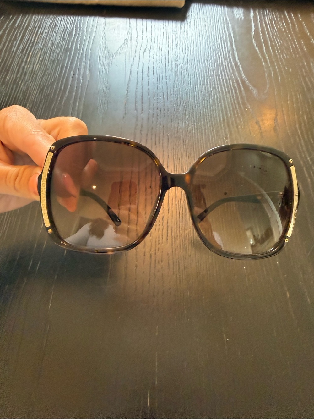 Fendi 5098 Women's Tortoiseshell Frame Sunglasses with Brown Gradient Lenses - Picture 3 of 5